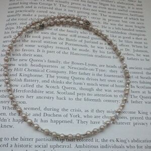 Vintage Faux Pearl Choker Necklace